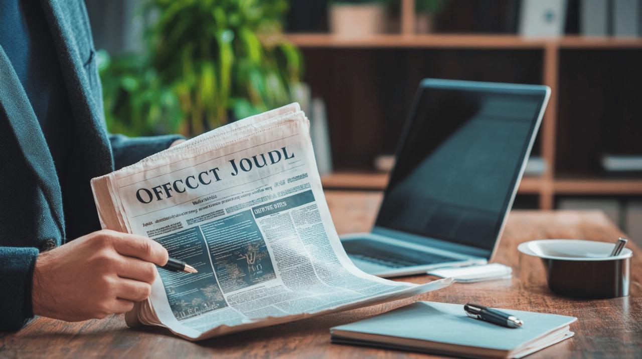 Comment publier une annonce légale au Journal Officiel : guide complet des étapes et formalités